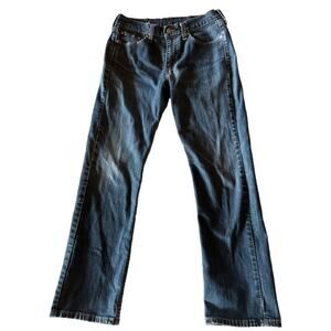 Levi's 514 Jeans Men's 30x30 Blue Denim Pants Straight Outdoor Cotton Levis